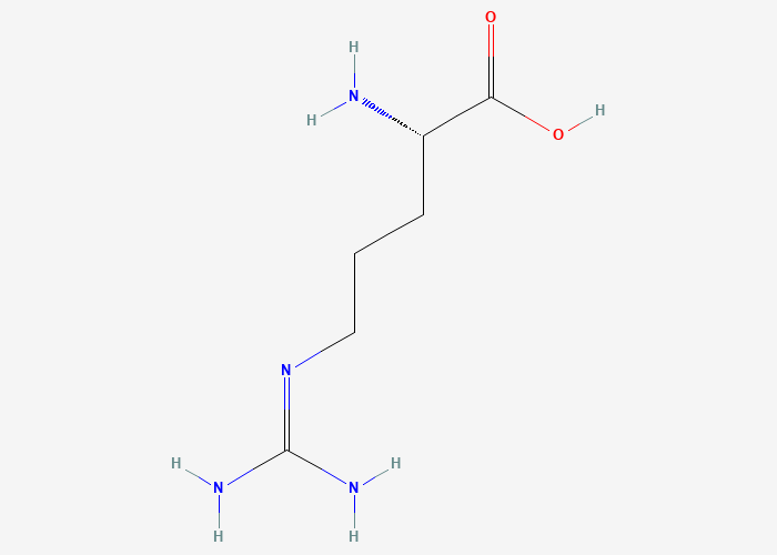 L-Arginine chemical structure