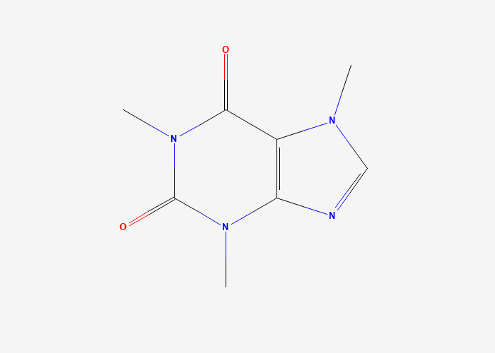 Caffeine chemical structure