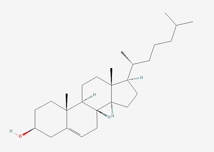 Cholesterol chemical structure