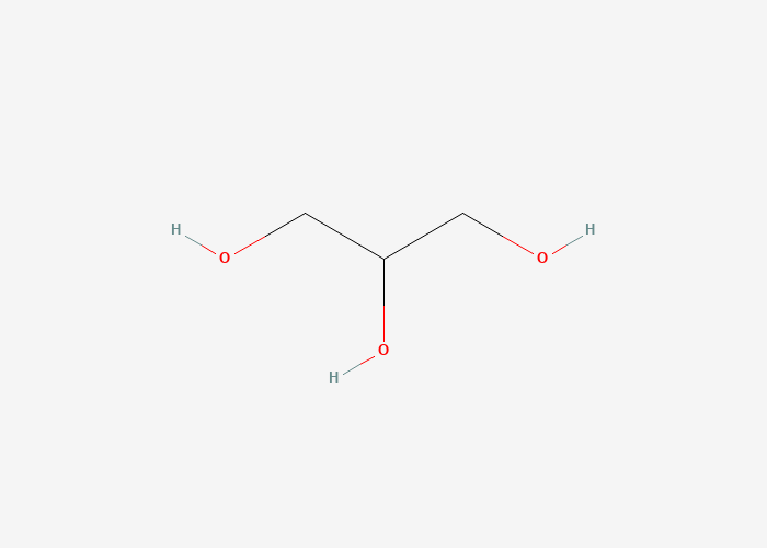 Glycerol chemical structure