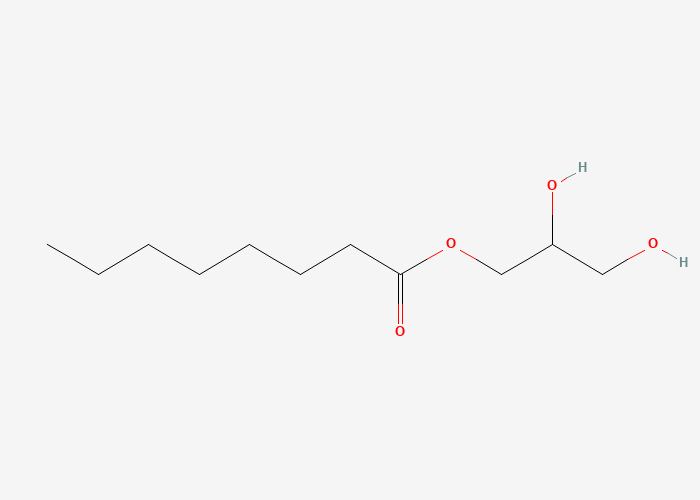 Glyceryl 1-monooctanoate chemical structure