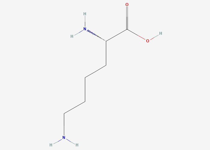 L-Lysine chemical structure