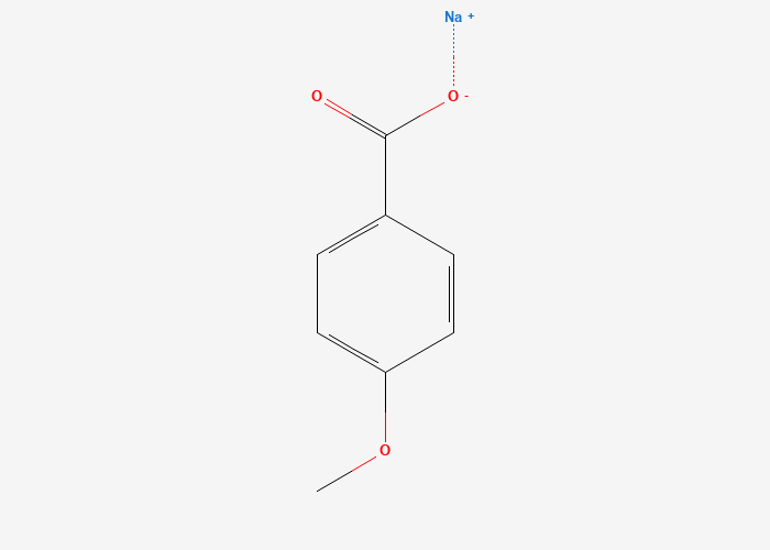 Sodium anisate chemical structure